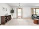 Inviting living room with natural light, a comfortable seating area, and modern decor at 5905 N County Rd 600 E, Brownsburg, IN 46112