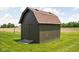 Outbuilding with simple roof and siding located on a grassy lawn at 5905 N County Rd 600 E, Brownsburg, IN 46112