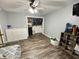 Large bedroom with closet, drawers and hardwood floors at 6593 N 800 W, Elwood, IN 46036