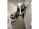 Walk-in closet provides ample storage space for clothing and accessories at 6593 N 800 W, Elwood, IN 46036
