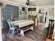 Cozy dining room with farmhouse decor and stainless steel appliances at 6593 N 800 W, Elwood, IN 46036
