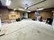 Spacious garage with ample lighting and storage space, perfect for parking and projects at 6593 N 800 W, Elwood, IN 46036