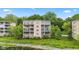 Condo with spacious balconies overlooking the lake, perfect for outdoor relaxation and enjoyment at 6760 Spirit Lake Dr # 11, Indianapolis, IN 46220