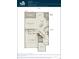 Detailed first floor plan layout showcasing kitchen, gathering room, and two car garage at 6851 Jacone Dr, Brownsburg, IN 46112