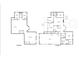 Detailed floor plan showcasing layout of bedrooms, living spaces, and bathrooms at 7221 State Road 42, Martinsville, IN 46151