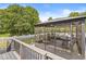 A screened gazebo with a dining set that offers a relaxing outdoor retreat near the pool area at 7221 State Road 42, Martinsville, IN 46151