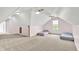 Bonus room with carpeted floors, neutral paint, ceiling fans, and good natural light at 7380 N 225 W, Lebanon, IN 46052