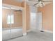 Bedroom featuring a mirrored closet and a ceiling fan at 914 English Ave, Indianapolis, IN 46203