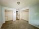 Bedroom with two closets and doorway at 1140 Mcdougal St, Indianapolis, IN 46203
