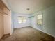 Bedroom with two windows and blue paint at 1140 Mcdougal St, Indianapolis, IN 46203