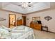 Spacious main bedroom with access to ensuite bathroom and lots of natural light at 1607 Michelle Manor, Danville, IN 46122