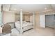 A spacious main bedroom features a four-post bed and neutral decor at 1661 Devonshire Ave, Avon, IN 46123