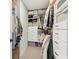 Well-organized walk-in closet with custom shelving and ample storage space at 17551 Gruner Way, Westfield, IN 46062