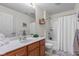 Bathroom with a tub/shower combo and vanity at 1821 Midnight Pass, Brownsburg, IN 46112