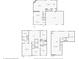 This comprehensive floor plan outlines the layout of all floors including the basement at 1821 Midnight Pass, Brownsburg, IN 46112