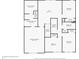 Second floor plan featuring a primary bedroom, loft, additional bedrooms, closets, bathrooms, and laundry room at 1821 Midnight Pass, Brownsburg, IN 46112