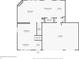 Floor plan shows layout of first floor including living room, dining room, kitchen, bathroom, and garage at 1821 Midnight Pass, Brownsburg, IN 46112