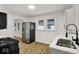 Modern kitchen featuring stainless steel appliances and white countertops at 2015 S Hackley St, Muncie, IN 47302