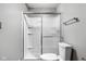 Bathroom featuring a shower/tub and a toilet at 2263 Rome Dr, Indianapolis, IN 46228