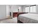 Well-lit bedroom with an en-suite and closet at 2263 Rome Dr, Indianapolis, IN 46228