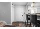 Inviting entryway with stylish tile flooring, leading to the adjacent kitchen area at 2263 Rome Dr, Indianapolis, IN 46228
