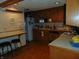 Classic kitchen with light wood cabinets, breakfast bar, and standard appliances at 2625 S 200 E, Lebanon, IN 46052
