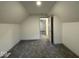 Attic bedroom, showcasing the space of the room at 317 W Pierson St, Greenfield, IN 46140