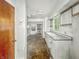Kitchen with white cabinets at 3615 N Dequincy St, Indianapolis, IN 46218