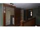 Hallway with a bathroom and storage area at 364 S Cole St, Indianapolis, IN 46241
