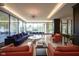 Comfortable lobby featuring sofas and a glass coffee table for residents and guests at 3965 N Meridian St # 3J West, Indianapolis, IN 46208