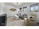 Cozy living room featuring comfortable seating and calming natural light at 420 Monon Wy Dr, Carmel, IN 46032
