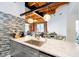 Contemporary kitchen featuring stainless steel appliances and marble countertops at 430 N Park Ave # 211, Indianapolis, IN 46202