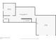 Floor plan showing the layout of the basement level of the home at 5035 Boulevard Pl, Indianapolis, IN 46208