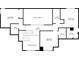 Second floor plan featuring three bedrooms, two bathrooms, open layout, and two walk-in closets at 5953 Deer Hollow Ct, Pittsboro, IN 46167