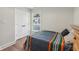 Simple bedroom featuring natural light and closet space for storage at 617 N Dearborn St, Indianapolis, IN 46201