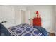 Cozy bedroom with bright-colored decor, creating a comfortable living space at 617 N Dearborn St, Indianapolis, IN 46201