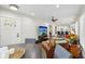 Open-concept living room seamlessly connects to the kitchen and dining area, perfect for gatherings at 617 N Dearborn St, Indianapolis, IN 46201