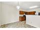 Charming kitchen area featuring tiled floors, wood cabinets, and modern stainless steel appliances at 630 Harmony Way, Greenwood, IN 46143