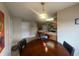 Inviting dining area with view to kitchen area at 11621 Coastal Dr, Indianapolis, IN 46229