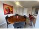 Cozy dining area features modern lighting and furniture at 11621 Coastal Dr, Indianapolis, IN 46229