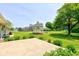 Beautiful backyard with a charming gazebo and mature trees, offering a peaceful outdoor retreat at 132 S First St, Jamestown, IN 46147