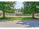 One-story home with a charming facade, spacious front lawn, and a convenient two-car garage at 132 S First St, Jamestown, IN 46147
