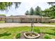 Charming one-story home with stone facade, two-car garage, and well-maintained front yard at 132 S First St, Jamestown, IN 46147