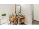 Stylish powder room features a unique glass bowl sink, custom vanity, and decorative touches at 1436 Central Ave, Indianapolis, IN 46202