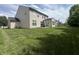 Expansive backyard offering plenty of space for outdoor activities at 1518 Valdarno Dr, Greenwood, IN 46143
