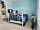 Bedroom with carpet and a large window at 1518 Valdarno Dr, Greenwood, IN 46143
