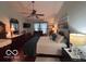 Spacious bedroom with hardwood floors, and a ceiling fan at 2018 Alysheba Dr, Indianapolis, IN 46234