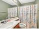 This bathroom features a single sink vanity, toilet, and a bathtub at 2114 Turning Leaf Dr, Franklin, IN 46131