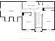 Upstairs floor plan showing bedroom and bath placements at 2234 Burgundy Way, Plainfield, IN 46168