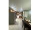 A view of the Kitchen showing the countertops and stainless steel refrigerator at 2916 Wind Chime Cir, Greenwood, IN 46143
